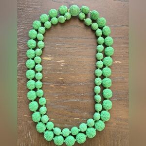 Green Beaded Necklace